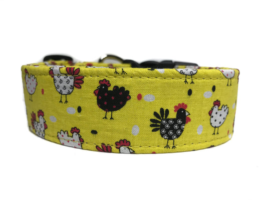 "What's Clucking" Dog Collar
