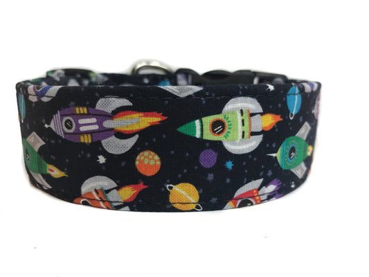 "The Rocketship" Dog Collar