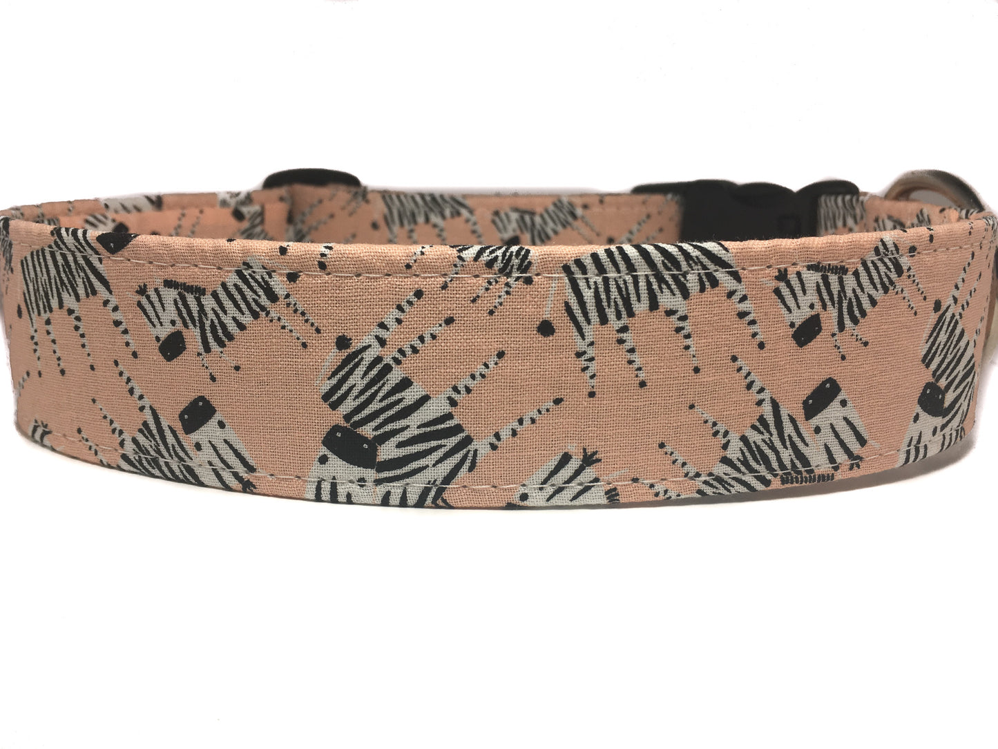 "Safari in Pink" Dog Collar