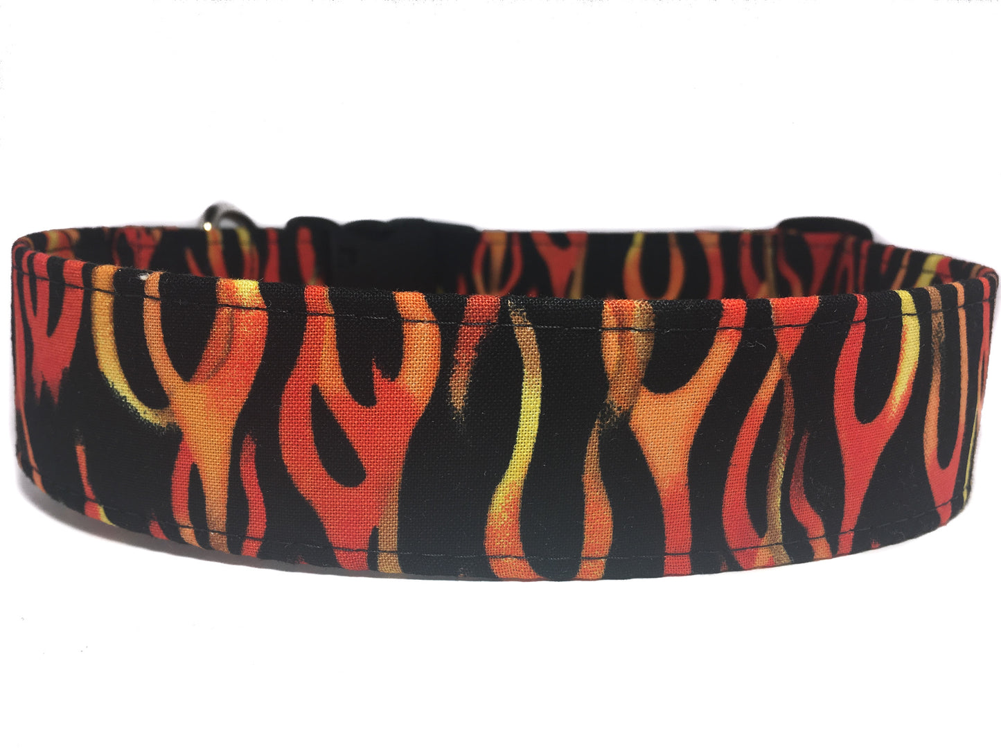 "On Fire" Dog Collar