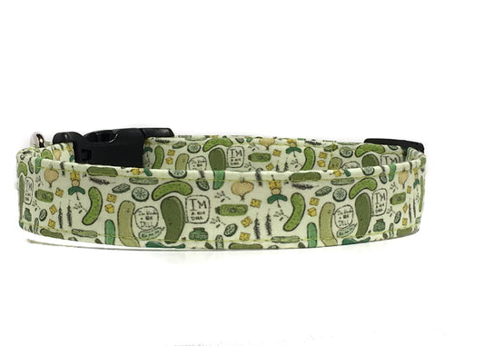 "I'm a Big Dill" Dog Collar